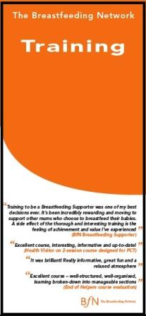 training leaflet front page