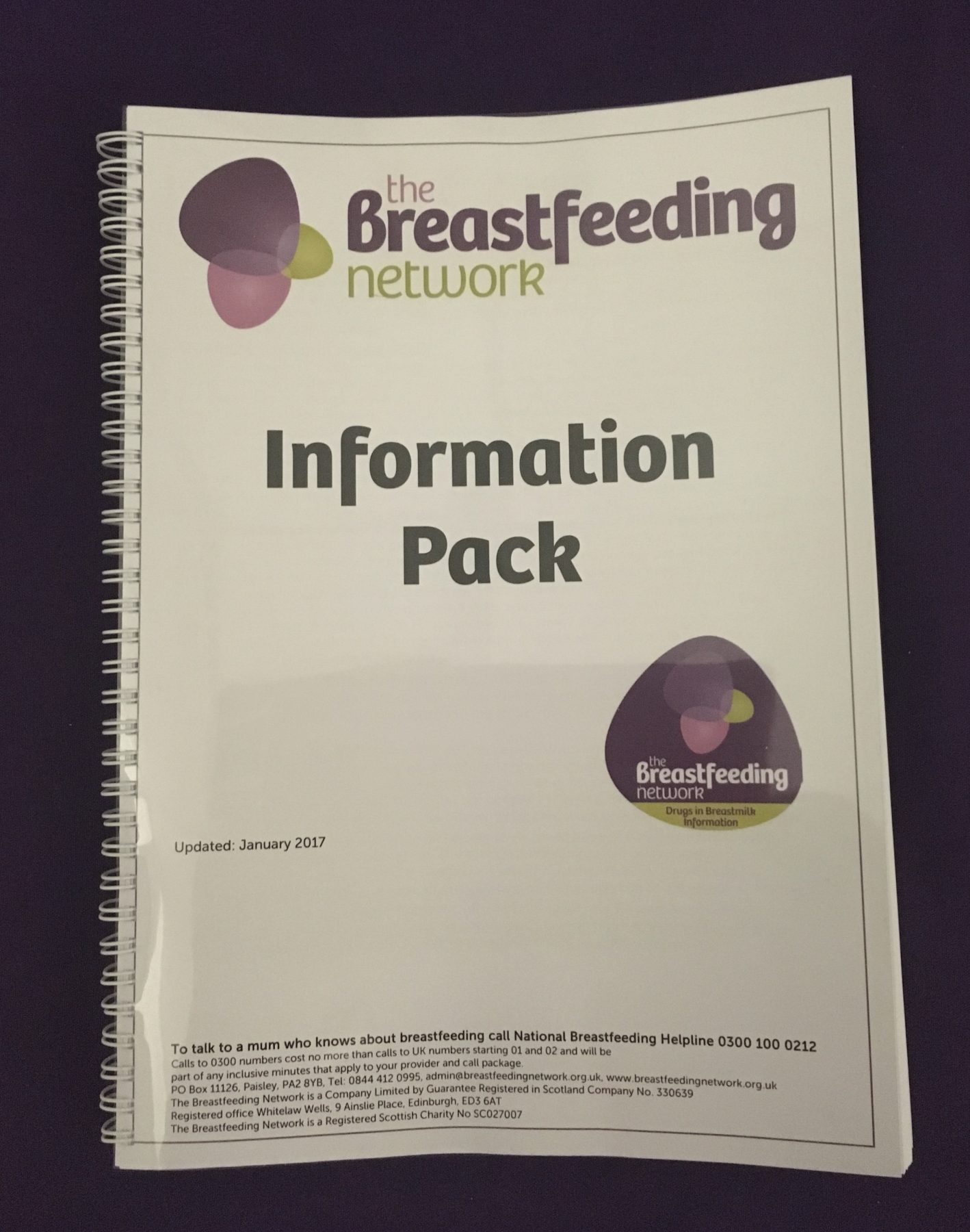 Drugs Information Pack Updated September 2019 The Breastfeeding Network