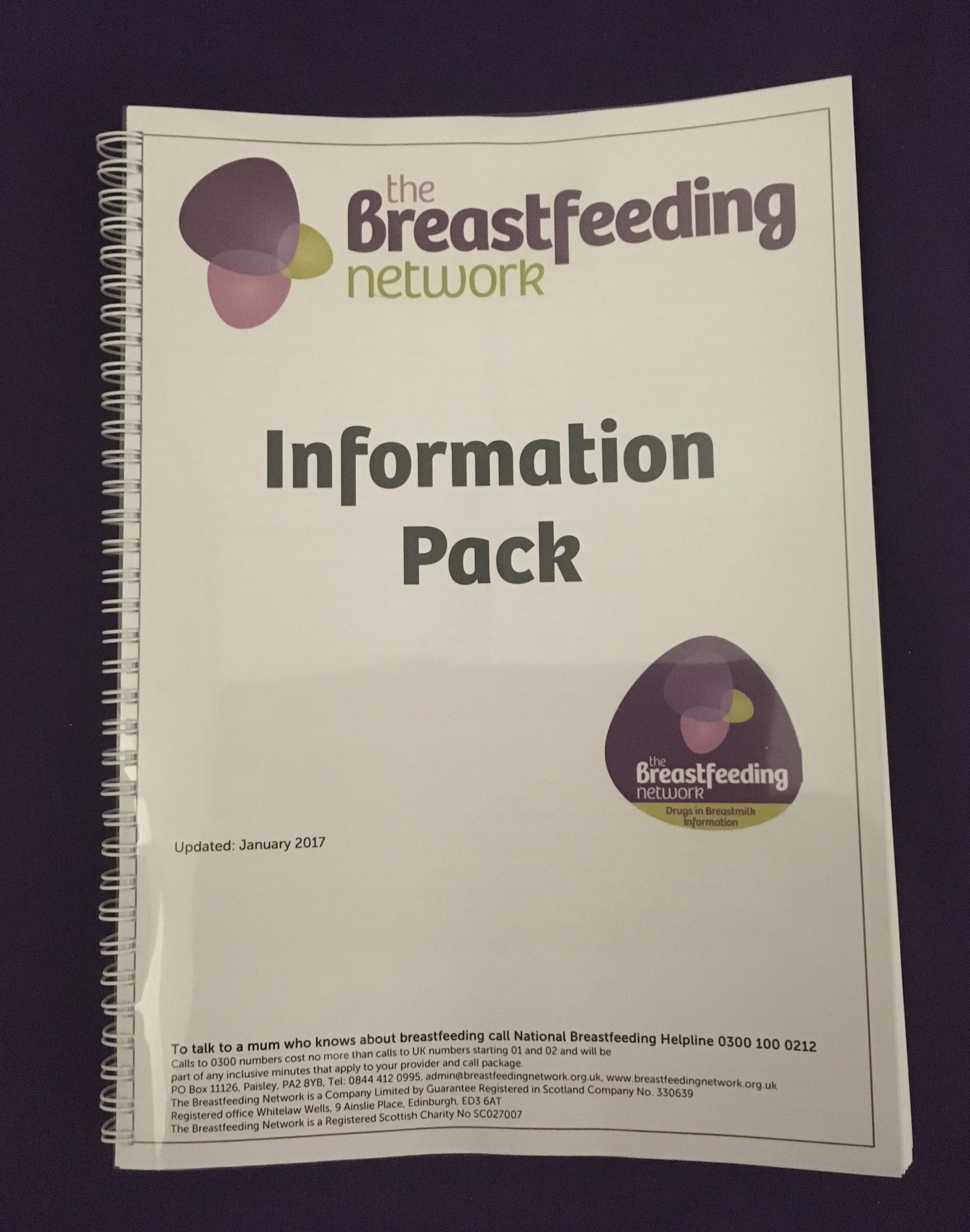 Drugs Information Pack each The Breastfeeding Network