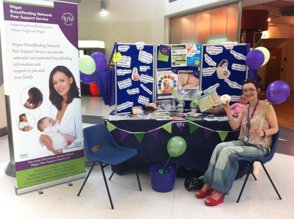 Wigan stand The Breastfeeding Network