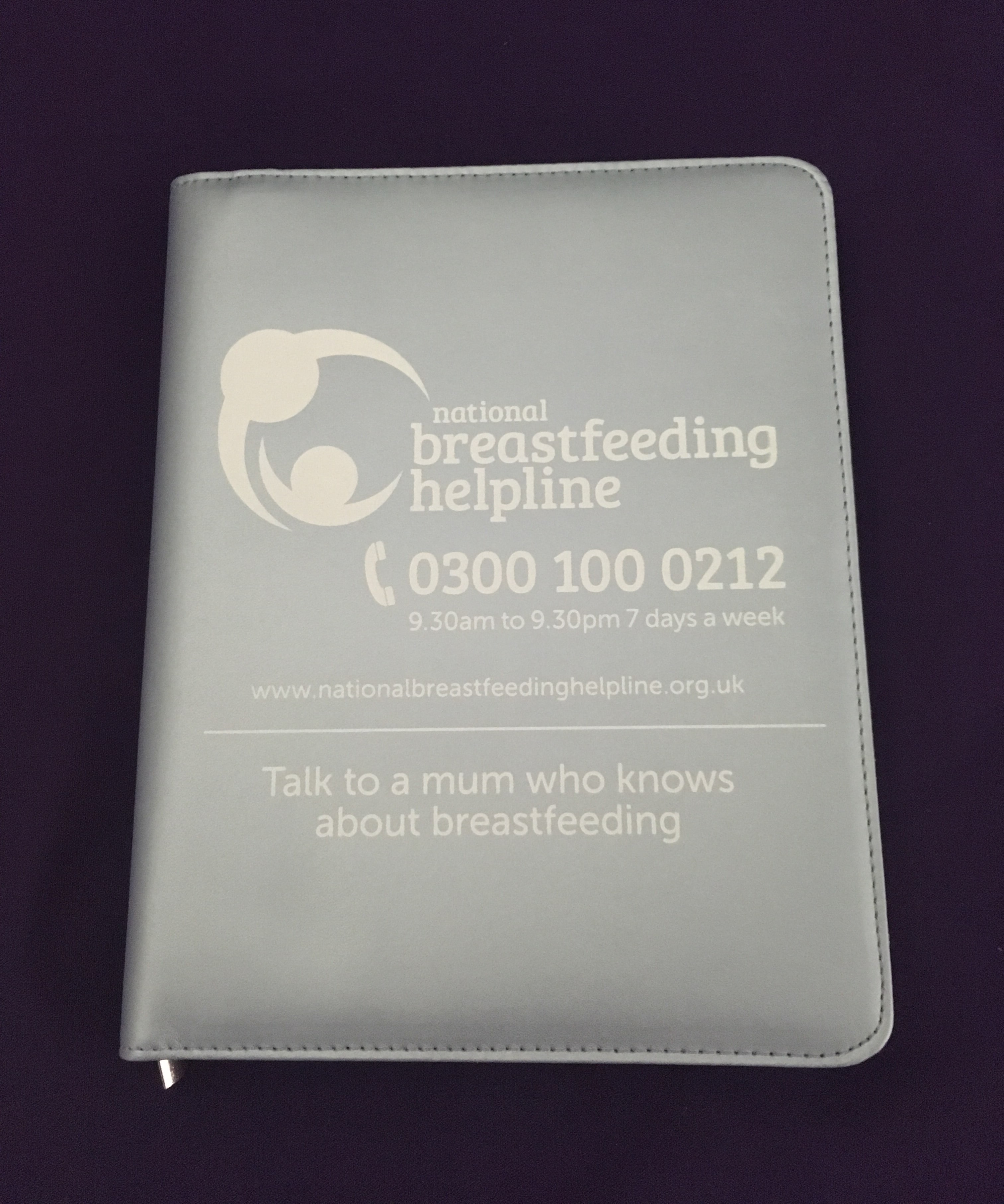 NBH Diary Cover/Tablet cover inc. Age in Weeks/Due Date of Birth Calculator Wheel