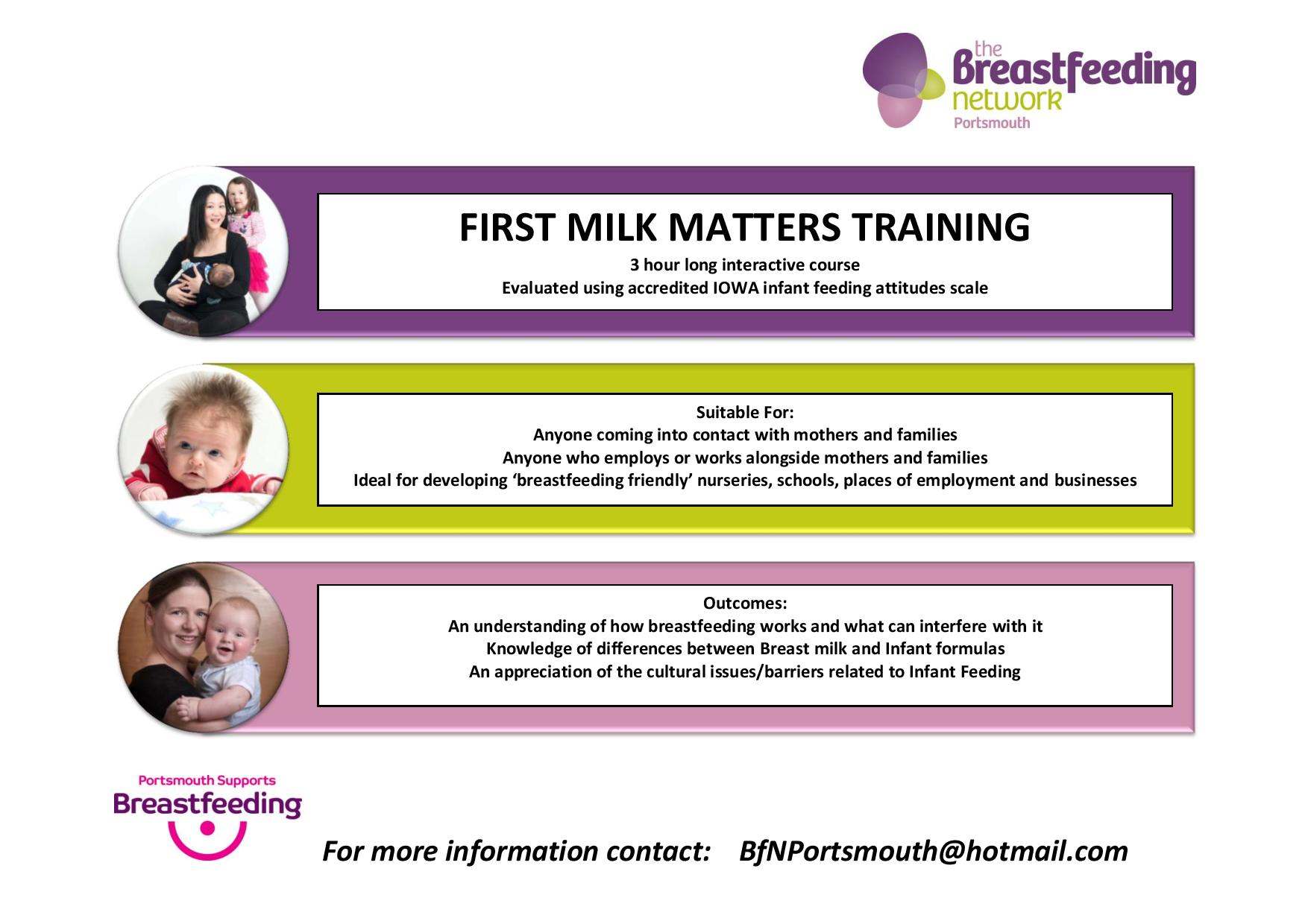 BFAC portsmouth poster The Breastfeeding Network