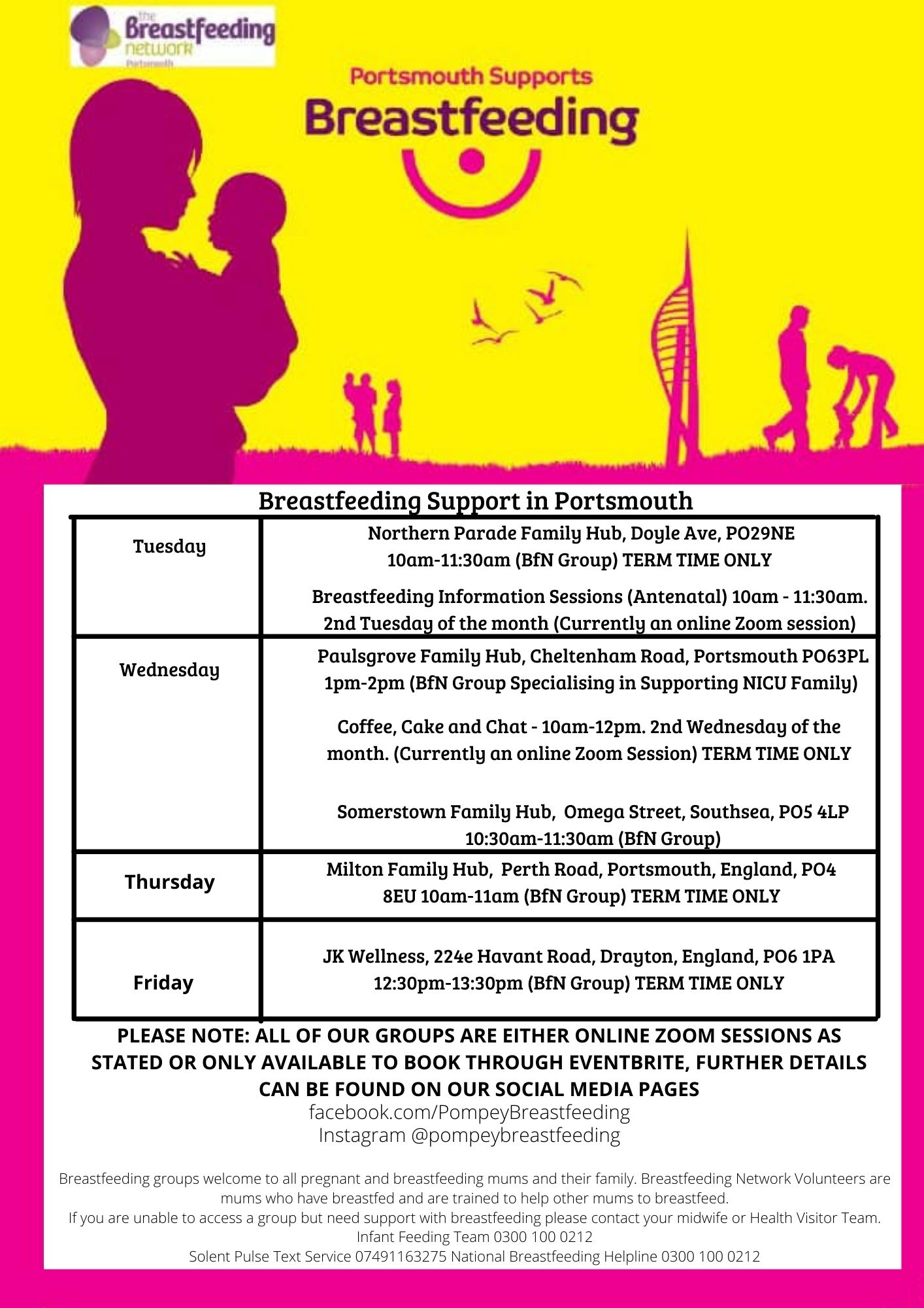 The Breastfeeding Network Portsmouth The Breastfeeding Network